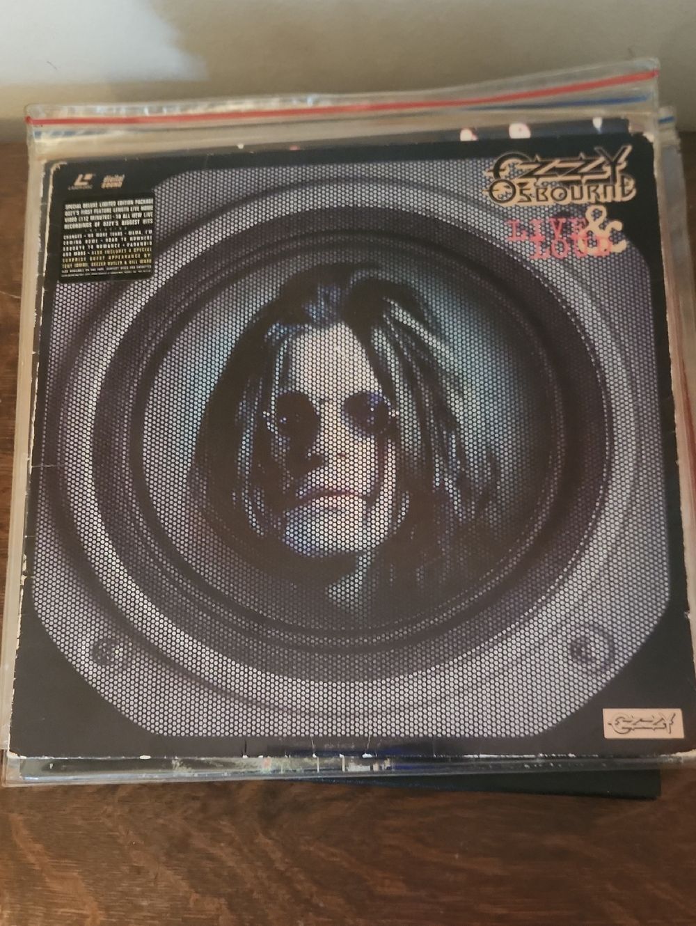Ozzy Osbourne Live & Loud Laser Disc Laserdisc